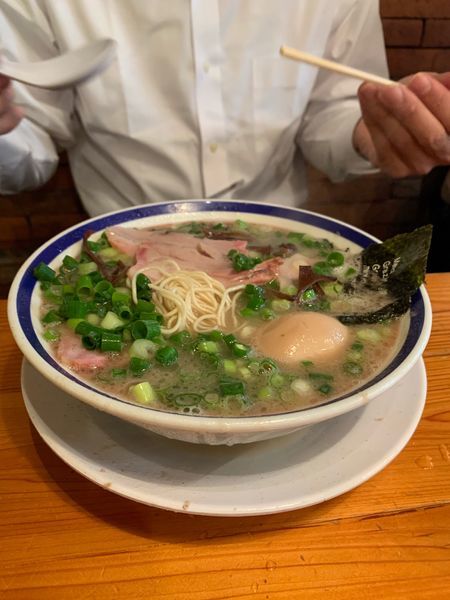「ネギチャーシューめん」@博多長浜らーめん 田中商店の写真