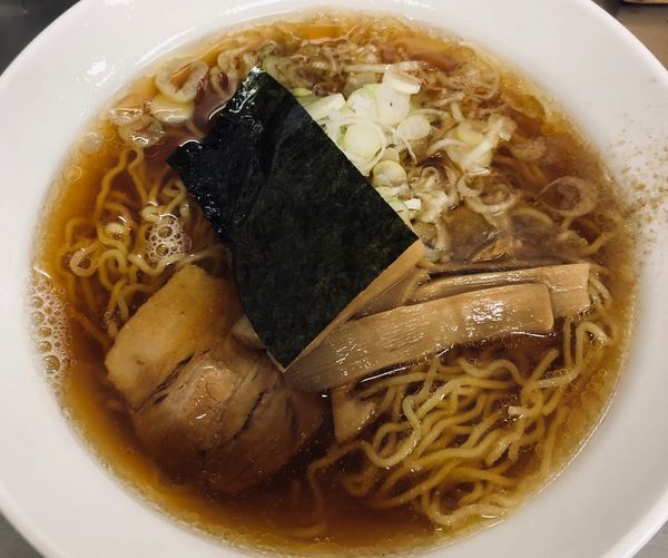 「中華そば（￥410）」@大江戸そば 上野9・10番ホーム店の写真