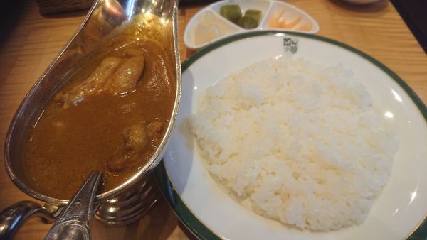 「印度式カレー」@中村屋Mannaの写真