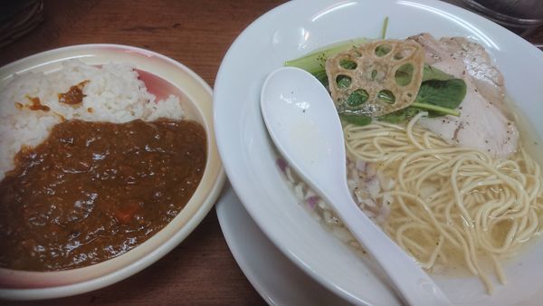 「中華Soba潮+ミニカレー」@kingyo noodlesの写真