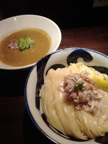 「純濃煮干しつけ麺」@九十九里煮干つけ麺 志奈田の写真