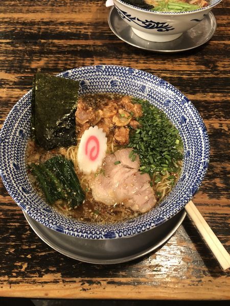 「特製スタミナラーメン(濃口醤油)」@くじら軒 横浜本店の写真
