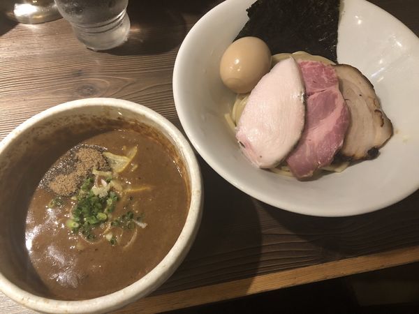 「特製豚骨魚介つけ麺」@つけ麺 一燈の写真
