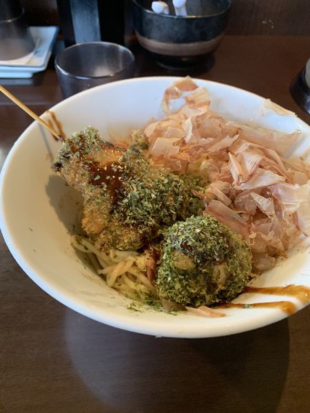 「つめたいソースぶしめん」@らーめん la.la.la.の写真