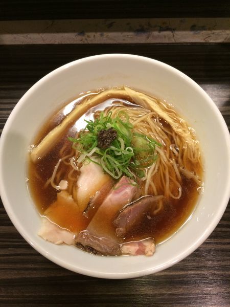 「煮干トリュフそば850円」@志奈そば 田なかの写真