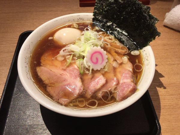 「特製中華そば(麺硬め)」@中華そば 勝本の写真