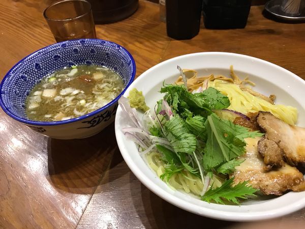 「淡麗塩つけ麺」@麺や百日紅の写真