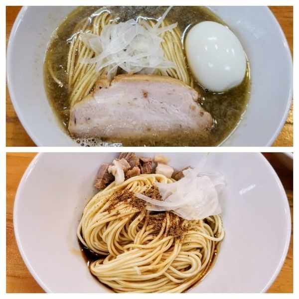 「中華ソバ（味玉付）８５０円＋和え玉 ２００円」@煮干中華ソバ イチカワの写真