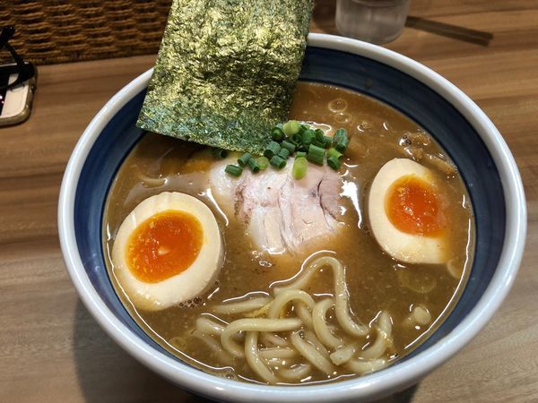 「濃厚和風味玉中華そば  850円」@中華そば・つけそば 浜屋 我孫子店の写真