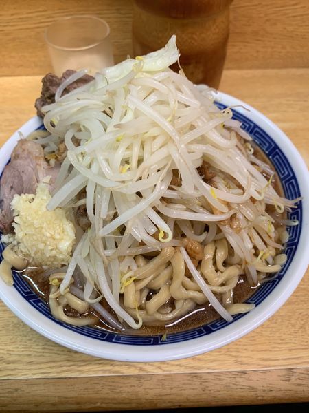 「大ラーメン全マシ」@ラーメン二郎 環七新新代田店の写真