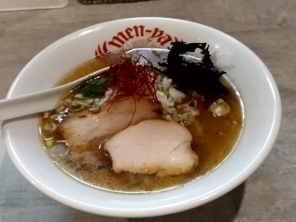 「さば塩らーめん(並盛・160g)850円」@らーめん酒場 福籠 通町店の写真