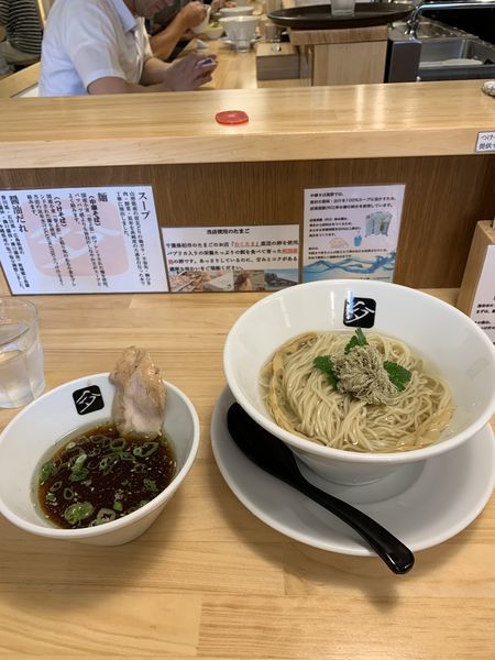 「鶏つけそば＋和え麺:1100円」@中華そば 髙野の写真