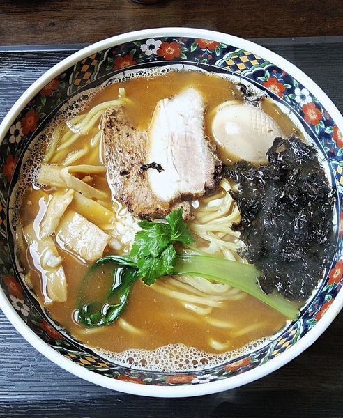 「味玉中華そば 890円」@元祖鉄板式中華そば だが屋の写真