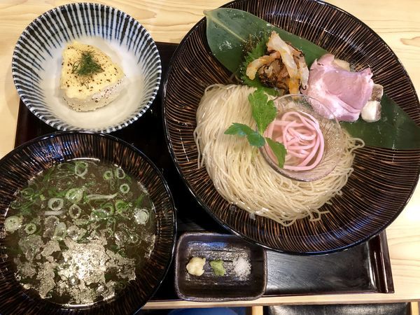 「【限定】真鯛つけそば 極 ￥1000」@寿製麺よしかわ 坂戸店の写真