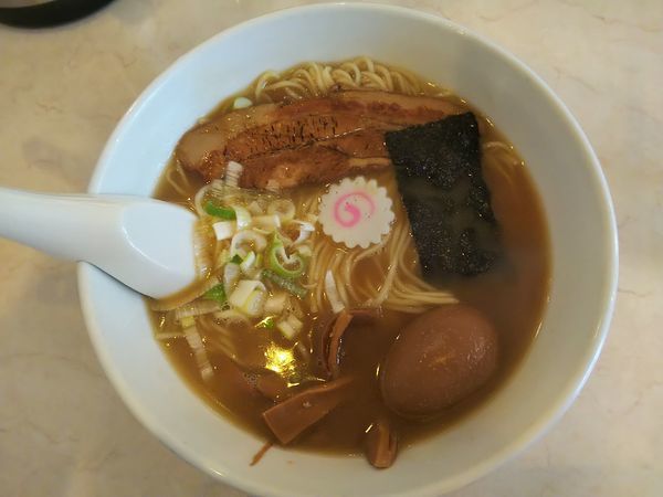 「バカうまラーメン(中)(¥750)」@Hananoki@Plusの写真