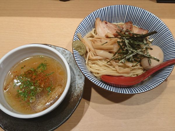 「特製塩つけ麺」@塩つけ麺 灯花の写真