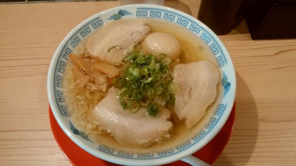「会津山塩物語¥750-+味玉¥150-」@麺処若武者 ASAKUSA 〜FUKUSHIMA NOODLE STYLE〜の写真
