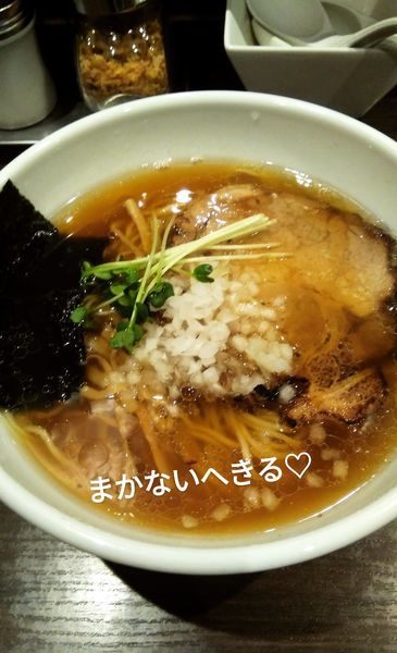 「特濃中華そば」@自家製麺 まかないへきるの写真