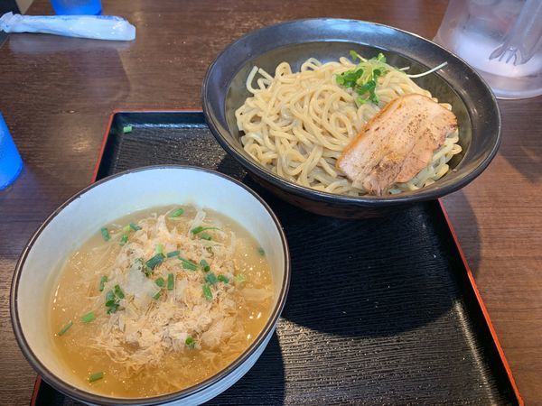 「鷄節つけ麺（塩ベース）」@麺酒房  龍安の写真