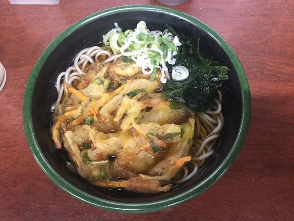 「天ぷそば(¥410→300) タイムサービス」@新田毎 秋葉原の写真
