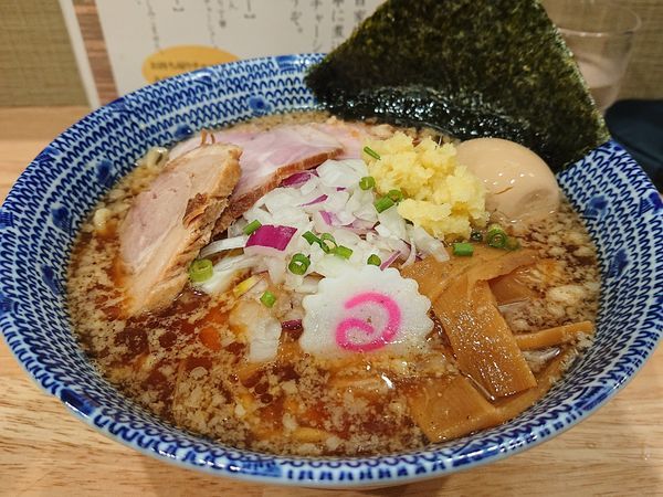 「特製 にぼ助ラーメン(サービス大盛り)」@厳選煮干ラーメン 初代 にぼ助の写真