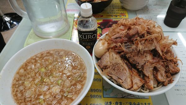 「濃厚煮干つけ麺890円+他」@ラーメン 富次郎 堀町店の写真