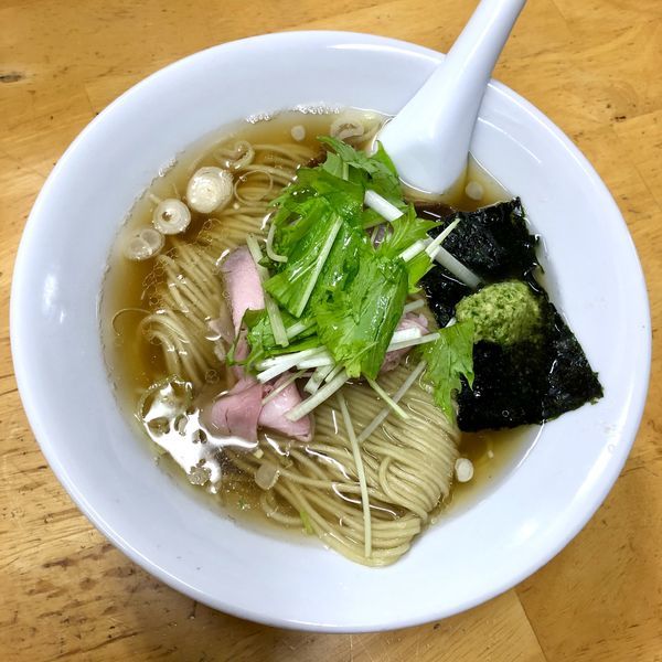 「【限定①】淡麗魚介中華そば ￥800」@と多゛食堂の写真