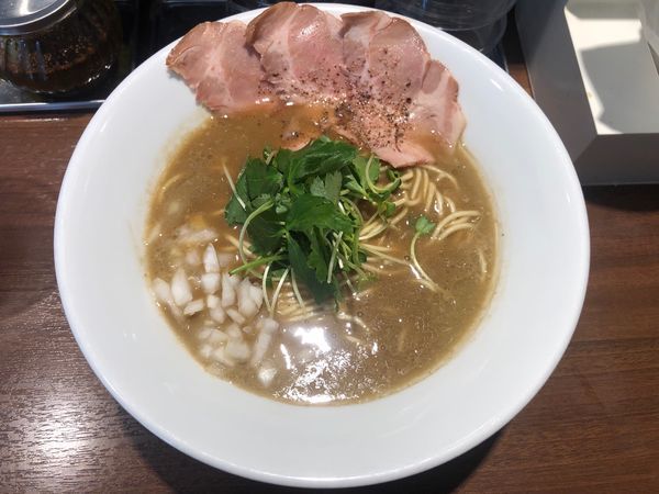 「濃厚烏賊煮干中華そば780円」@麺屋 ねむ瑠の写真