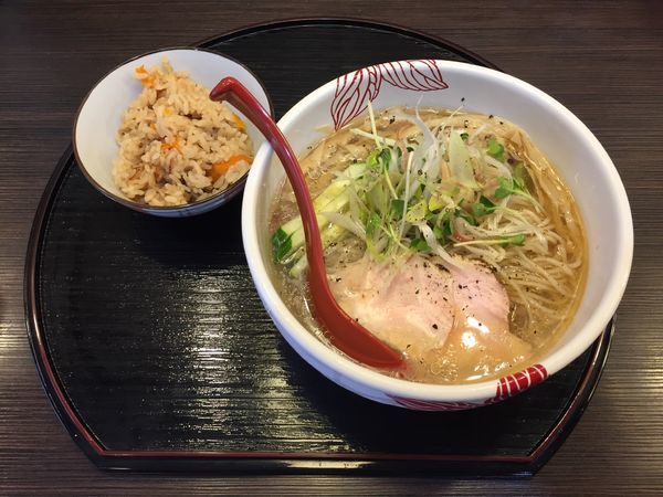 「【夏季限定】冷たいしおらーめん」@麺処 あす花の写真