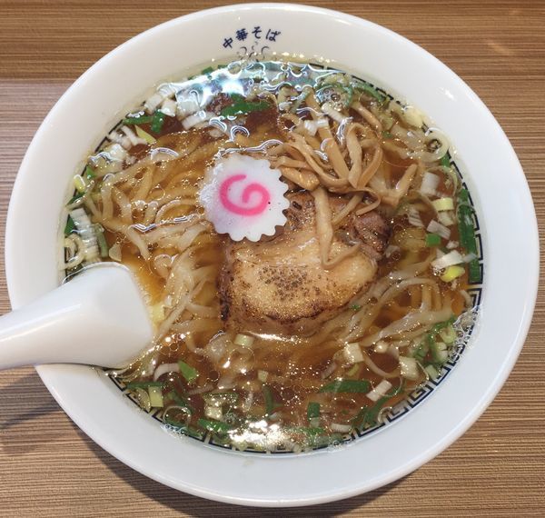 「中華そば(白・手揉み麺)ラーメン680円」@中華そば 六感堂の写真