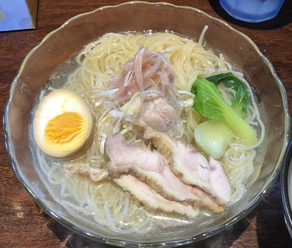 「冷どん(¥800)」@こくまろ鶏らーめん 久久の写真