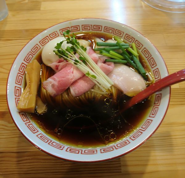 「(松)特級中華そば 醤油」@自家製麺 くろ松の写真