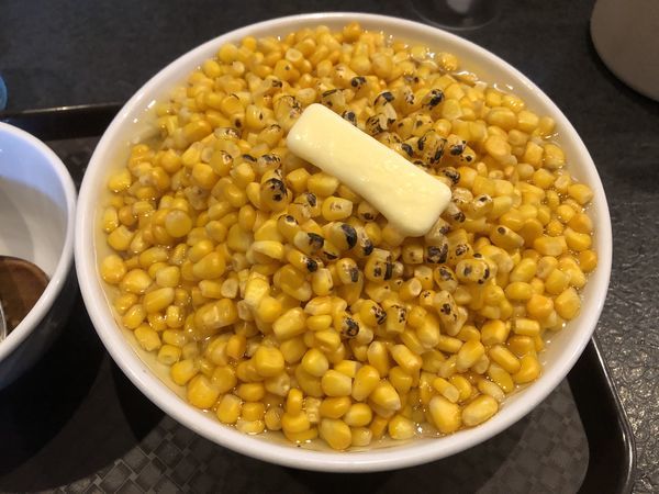 「【限定】塩バターコーン太麺」@秋田ラーメン はまの写真