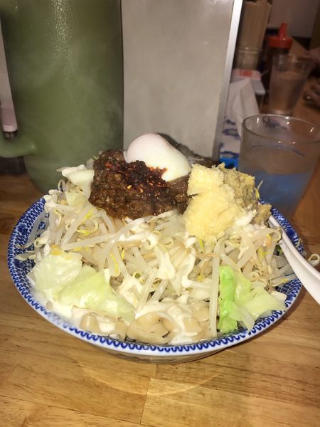 「限定キーマカレー油そば」@らーめん きじとらの写真