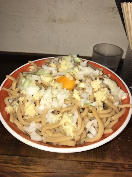 「釜玉麺」@麺でる 相模原店の写真