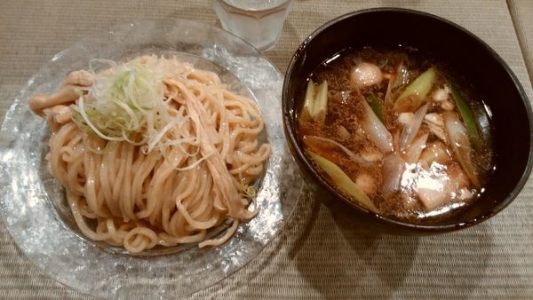 「鴨汁つけそば¥900-」@らーめん 鴨to葱の写真