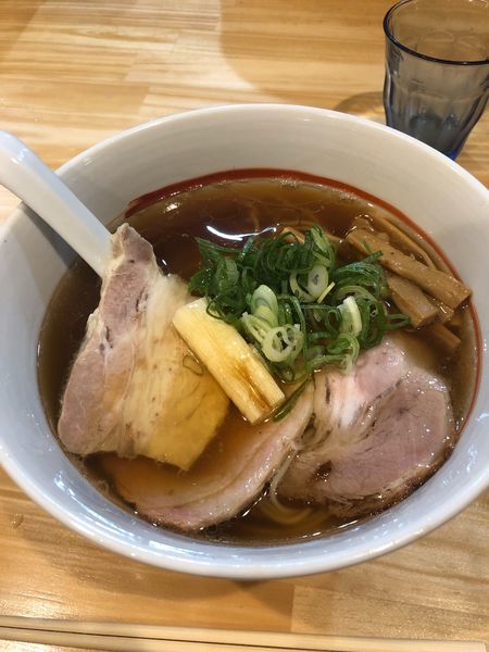 「らーめん正油」@川の先の上の写真