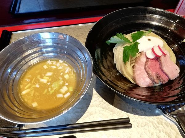「特製つけ麺」@江戸前つけ麺 銀座 魄瑛の写真