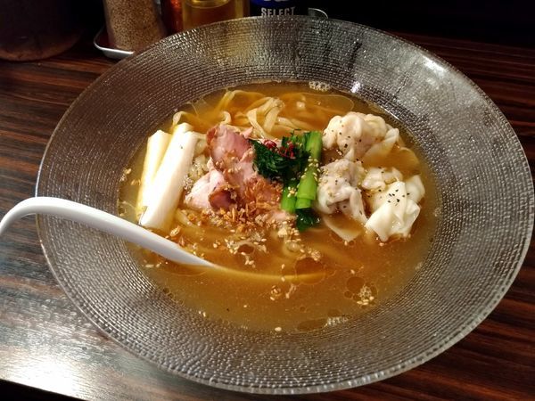 「冷製 のどぐろ出汁ワンタンらー麺」@らー麺 あけどやの写真
