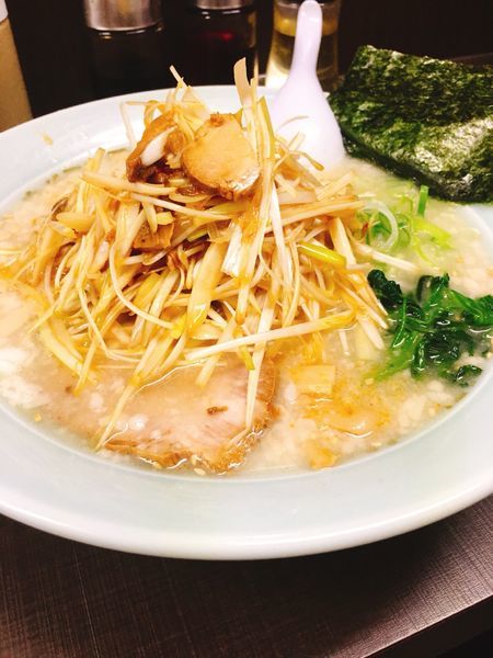 「塩ラーメン ネギネギ」@ラーメンショップ椿 ひたちなか店の写真