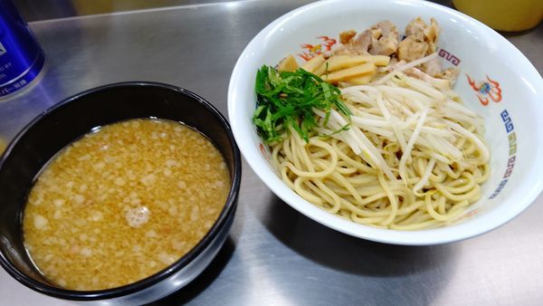 「つけ麺(夏期間)９００円」@ホープ軒 千駄ヶ谷本店の写真