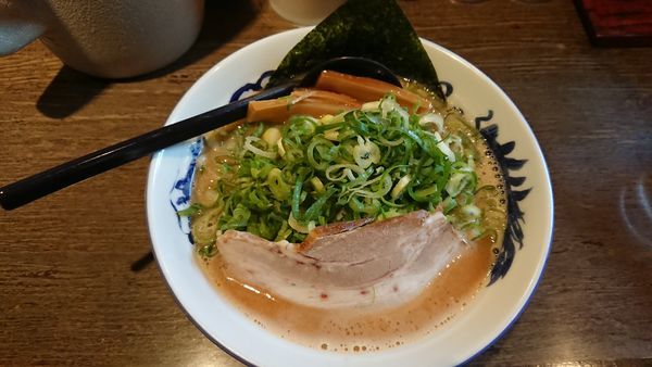 「九条ねぎラーメン(こってり) 928円」@麺工房 いなせの写真