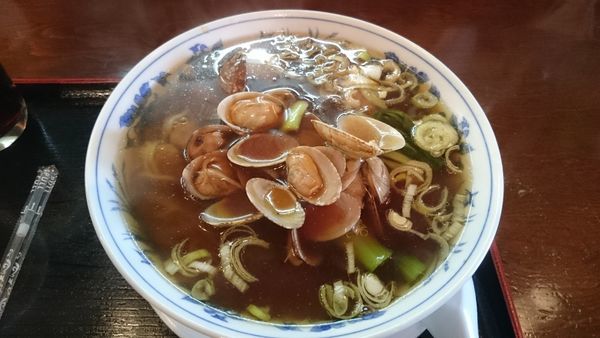 「あさりそば（800円くらい）」@富泉楼 COZINHAの写真