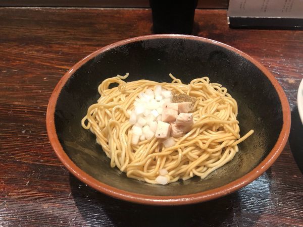 「山椒そば+味付け替え玉」@中華蕎麦にし乃の写真