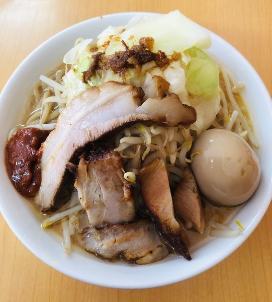 「みそ八郎(並) (トッピング とくせい) 1030円」@ラーメン ノアの写真