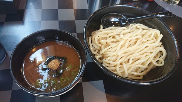 「つけ麺 黒 800円」@麺屋白虎 甲府店の写真