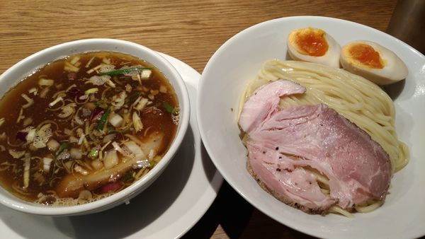 「特製つけそば」@中華そば 二階堂の写真