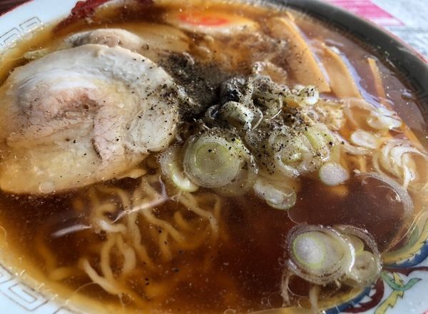 「ラーメン450円」@平安の湯 味万の写真