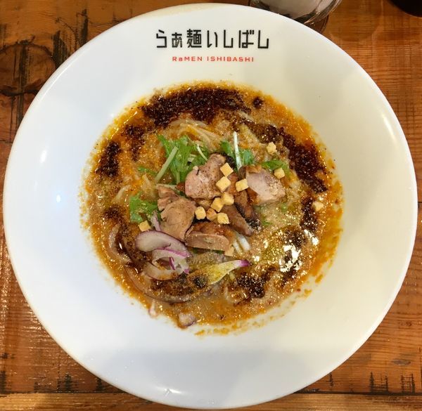 「ハートランドビール → 冷やし担々麺」@らぁ麺 いしばしの写真