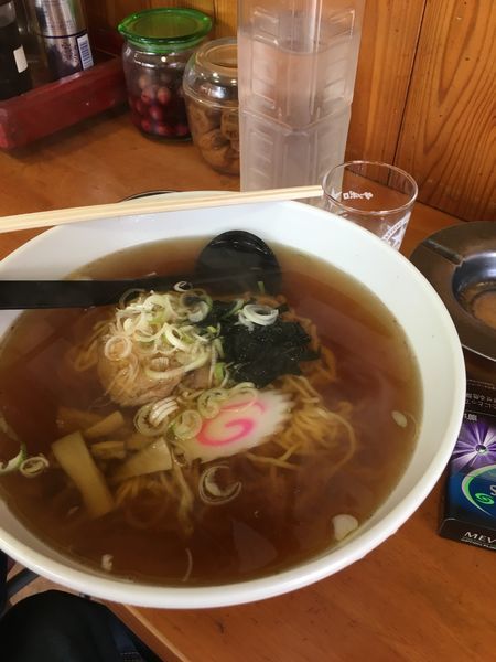 「ラーメン400円」@中華あきもとの写真